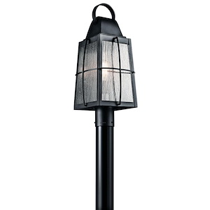 Tolerand - 1 Light Outdoor Post Mt - 21.75 Inches Tall By 9.5 Inches Wide