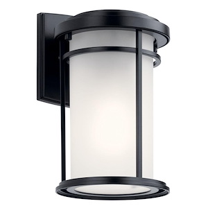 Toman - 1 light Outdoor Small Wall Lantern - 10.25 inches tall by 6 inches wide - 548129