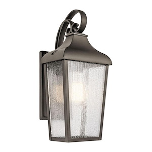 Forestdale - 1 Light Small Outdoor Wall Lantern - With Traditional Inspirations - 14.75 Inches Tall By 7 Inches Wide - 532154