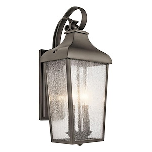 Forestdale - 2 Light Medium Outdoor Wall Lantern - With Traditional Inspirations - 18.5 Inches Tall By 8.5 Inches Wide - 532153