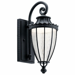 Wakefield - 1 Light Outdoor Wall Sconce - With Traditional Inspirations - 17.75 Inches Tall By 7 Inches Wide - 551717