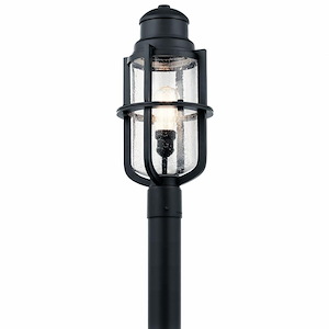 Suri - 1 Light Outdoor Post Lantern - 20 Inches Tall By 9 Inches Wide