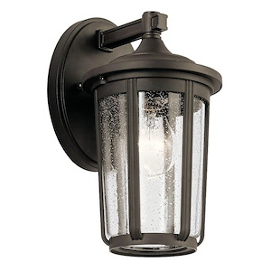 Fairfield - 1 light Small Outdoor Wall Lantern - with Traditional inspirations - 11 inches tall by 6 inches wide
