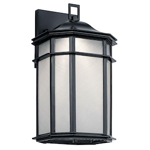 Kent - 7.5W 1 Led Medium Outdoor Wall Lantern - With Transitional Inspirations - 14.5 Inches Tall By 7.75 Inches Wide