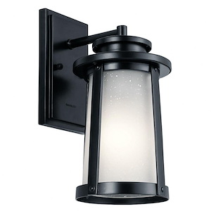 Harbor Bay - 1 Light Small Outdoor Wall Lantern - With Coastal Inspirations - 12.25 Inches Tall By 6 Inches Wide