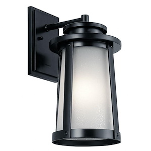 Harbor Bay - 1 Light Medium Outdoor Wall Lantern - With Coastal Inspirations - 15.75 Inches Tall By 8 Inches Wide