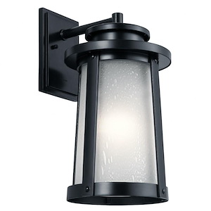 Harbor Bay - 1 Light Large Outdoor Wall Lantern - With Coastal Inspirations - 18.5 Inches Tall By 9.5 Inches Wide