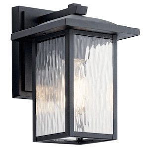 Capanna - 1 light Small Outdoor Wall Lantern - with Transitional inspirations - 10.25 inches tall by 6.5 inches wide - 688095