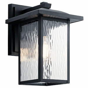 Capanna - 1 light Medium Outdoor Wall Lantern - with Transitional inspirations - 13.25 inches tall by 8.5 inches wide - 688094