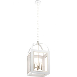 Vath - 4 light Large Foyer Pendant - 30 inches tall by 16 inches wide