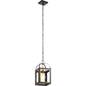 Vath - 1 Light Pendant In Vintage Industrial Style-16.25 Inches Tall and 8 Inches Wide