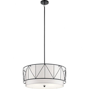 Birkleigh - Pendant 4 Light - with Transitional inspirations - 11.5 inches tall by 24 inches wide - 938601