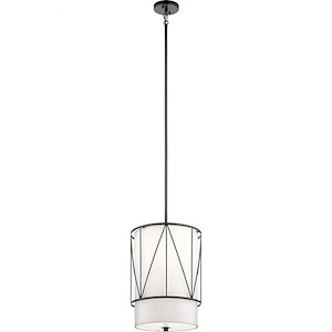 Birkleigh - 1 light Pendant - with Transitional inspirations - 18.25 inches tall by 12 inches wide