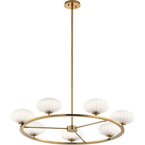 Pim - 7 light Large Chandelier - 36 inches wide - 938640