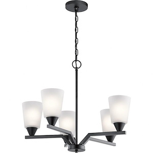 Skagos - 5 light Small Chandelier - 23.75 inches tall by 21.75 inches wide - 938642