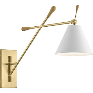 Finnick - 1 Light Wall Sconce In Mid-Century Modern Style-20 Inches Tall and 8.75 Inches Wide