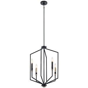 Armand - 4 Light Large Pendant In Contemporary Style-27.25 Inches Tall and 19.25 Inches Wide