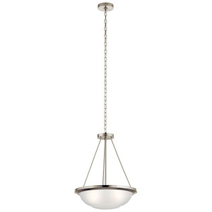 Ritson - 3 Light Small Inverted Pendant - 18.25 inches wide - 1031879