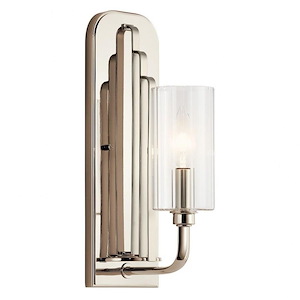 Kimrose - 1 Light Wall Sconce In Art Deco Style-14 Inches Tall and 4.5 Inches Wide