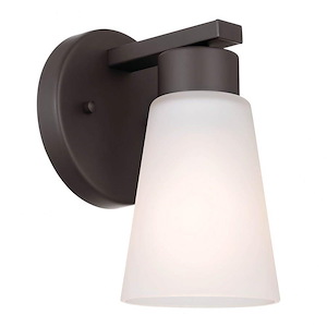 Stamos - 1 Light Wall Sconce In Soft Modern Style-8 Inches Tall