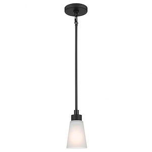 Erma - 1 Light Mini Pendant In Updated Traditional Style-7.5 Inches Tall