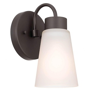 Erma - 1 Light Wall Sconce In Updated Traditional Style-8 Inches Tall - 1153657