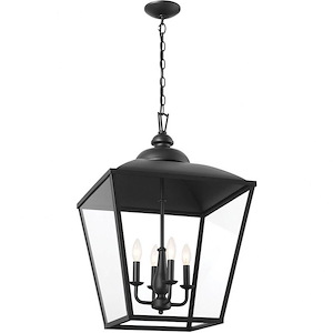 Dame - 4 Light Foyer In Homestead Style-27.75 Inches Tall and 18.5 Inches Wide - 1116959