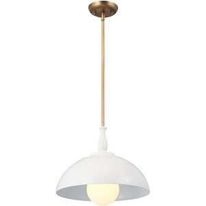 Fira - 1 Light Pendant In Homestead Style-11.25 Inches Tall and 14 Inches Wide - 1116960