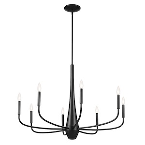Deela - 8 Light Chandelier-27 Inches Tall and 36 Inches Wide