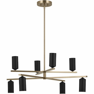 Gala - 8 Light Chandelier-14 Inches Tall and 36 Inches Wide