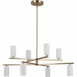 Gala - 8 Light Chandelier-14 Inches Tall and 36 Inches Wide