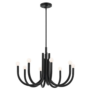 Odensa - 8 Light Chandelier-20 Inches Tall and 29.25 Inches Wide