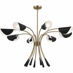 Arcus - 8 Light Chandelier-22.5 Inches Tall and 45.5 Inches Wide - 1292560