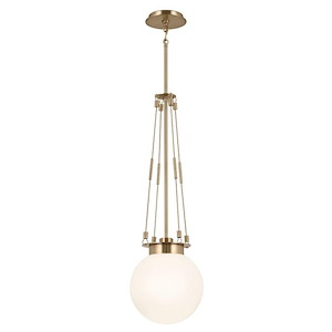 Albers - 1 Light Pendant-33.25 Inches Tall and 10.5 Inches Wide - 1292571