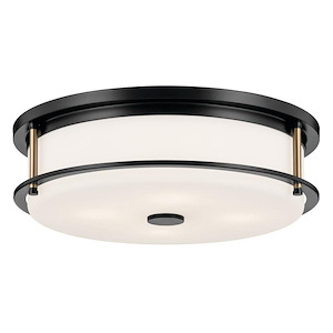 Brit - 4 Light Flush Mount-5.5 Inches Tall and 18 Inches Wide