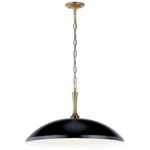 Delarosa - 1 Light Pendant In Traditional Style-12.75 Inches Tall and 24.25 Inches Wide