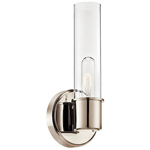 Aviv - 1 Light Wall Sconce In Modern Style-13 Inches Tall and 5.5 Inches Wide - 1328507