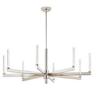 Sycara - 319.2W 8 LED Chandelier-20 Inches Tall and 48.5 Inches Wide