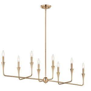 Alvaro - 8 Light Chandelier-24.25 Inches Tall and 11.5 Inches Wide
