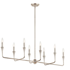 Alvaro - 8 Light Chandelier-24.25 Inches Tall and 11.5 Inches Wide - 1335323