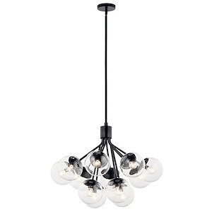Silvarious - 12 Light Chandelier-22.25 Inches Tall and 30 Inches Wide - 1335298