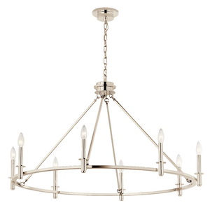 Carrick - 8 Light Chandelier-23.75 Inches Tall and 40.75 Inches Wide - 1335311