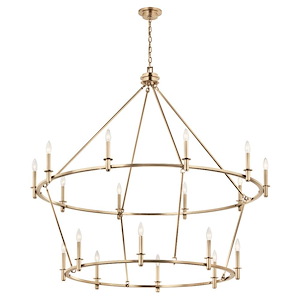 Carrick - 18 Light Chandelier-49.75 Inches Tall and 54.25 Inches Wide - 1335390