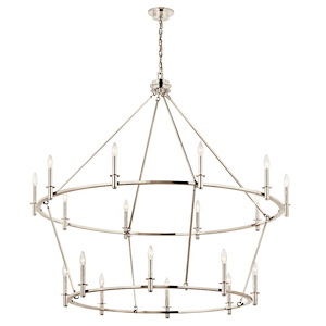 Carrick - 18 Light Chandelier-49.75 Inches Tall and 54.25 Inches Wide