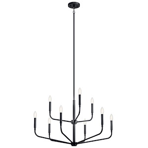 Madden - 9 Light Chandelier-25.5 Inches Tall and 32 Inches Wide
