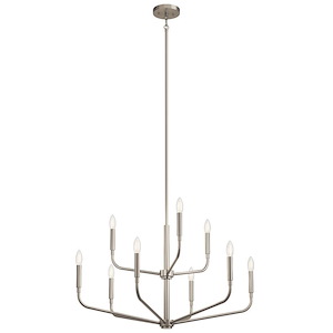 Madden - 9 Light Chandelier-25.5 Inches Tall and 32 Inches Wide