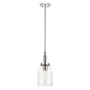 Madden - 1 Light Mini Pendant-15 Inches Tall and 7 Inches Wide - 1335411