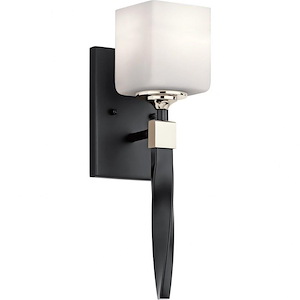 Marette - 1 light Wall Bracket - with Soft Contemporary inspirations - 16.25 inches tall by 5 inches wide