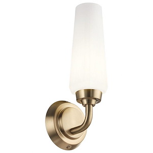 Truby - 1 Light Wall Sconce In Contemporary Style-12.5 Inches Tall and 4.5 Inches Wide