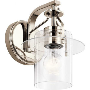 Everett - 1 Light Wall Sconce In Vintage Industrial Style-9.25 Inches Tall and 6.5 Inches Wide - 1031915
